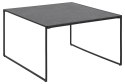 Intesi Stolik kawowy Oxford black 80x80 Intesi Stolik kawowy Oxford black 80x80