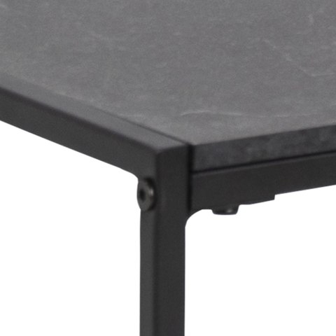 Intesi Stolik kawowy Oxford black 80x80 Intesi Stolik kawowy Oxford black 80x80