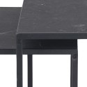 Intesi Zestaw stolików Oxford black 50x50 Intesi Zestaw stolików Oxford black 50x50
