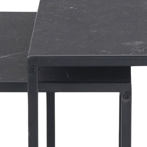 Intesi Zestaw stolików Oxford black 50x50 Intesi Zestaw stolików Oxford black 50x50