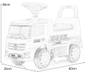 Milly Mally Pojazd Jeździk MERCEDES ANTOS Red Czerwony Chodzik Pchacz autko światła dźwięki schowek pod siedziskiem oparcie Milly Mally Pojazd Jeździk MERCEDES ANTOS Red Czerwony Chodzik Pchacz autko światła dźwięki schowek pod siedziskiem oparcie