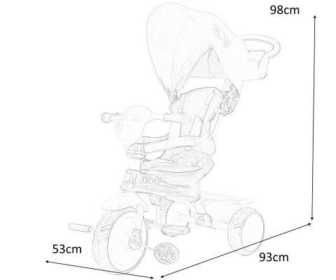 ROWEREK TRÓJKOŁOWY Comfort Red Qplay CZERWONY 4w1 REGULOWANE PASY uchwyty bezpieczeństwa OGRANICZNIK SKRĘTU torba termiczna ROWEREK TRÓJKOŁOWY Comfort Red Qplay CZERWONY 4w1 REGULOWANE PASY uchwyty bezpieczeństwa OGRANICZNIK SKRĘTU torba termiczna