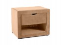 SZAFKA NOCNA ET-001 VELVET BEŻOWY BLUVEL 28 SZAFKA NOCNA ET-001 VELVET BEŻOWY BLUVEL 28