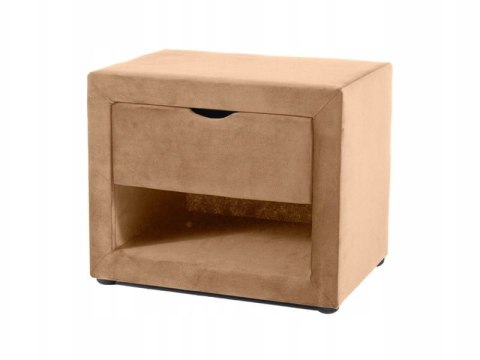 SZAFKA NOCNA ET-001 VELVET BEŻOWY BLUVEL 28 SZAFKA NOCNA ET-001 VELVET BEŻOWY BLUVEL 28