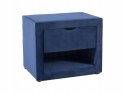 SZAFKA NOCNA ET-001 VELVET GRANATOWY BLUVEL 86