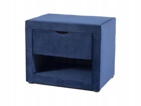 SZAFKA NOCNA ET-001 VELVET GRANATOWY BLUVEL 86 SZAFKA NOCNA ET-001 VELVET GRANATOWY BLUVEL 86