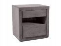 SIGNAL SZAFKA NOCNA ET-003 TAPICEROWANA VELVET SZARY BLUVEL 14 PÓŁKA 2 SZUFLADY SIGNAL SZAFKA NOCNA ET-003 TAPICEROWANA VELVET SZARY BLUVEL 14 PÓŁKA 2 SZUFLADY
