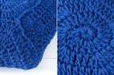 Invicta interior INVICTA pufa COSY IV niebieska - bawełna robiona ręcznie wypełnienie kulki styropianowe wykonane z EPS Invicta interior INVICTA pufa COSY IV niebieska - bawełna robiona ręcznie wypełnienie kulki styropianowe wykonane z EPS
