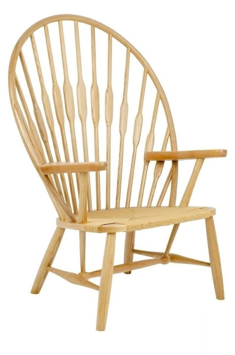 King Home Fotel BOHO PAVO natural - drewno jesionowe, naturalne włókne King Home Fotel BOHO PAVO natural - drewno jesionowe, naturalne włókne