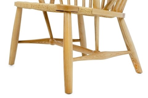 King Home Fotel BOHO PAVO natural - drewno jesionowe, naturalne włókne King Home Fotel BOHO PAVO natural - drewno jesionowe, naturalne włókne