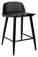 King Home Krzesło barowe BOOGY 60 czarne King Home Krzesło barowe BOOGY 60 czarne