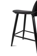 King Home Krzesło barowe BOOGY 60 czarne King Home Krzesło barowe BOOGY 60 czarne