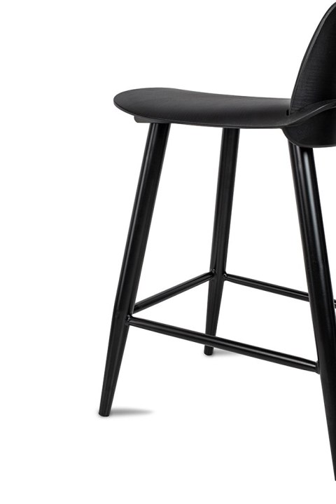 King Home Krzesło barowe BOOGY 60 czarne King Home Krzesło barowe BOOGY 60 czarne