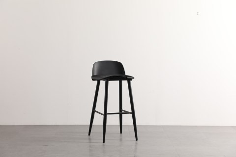 King Home Krzesło barowe BOOGY 60 czarne King Home Krzesło barowe BOOGY 60 czarne