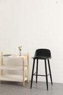 King Home Krzesło barowe BOOGY 60 czarne King Home Krzesło barowe BOOGY 60 czarne