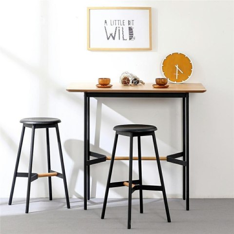 King Home Krzesło barowe LAYKO 65 czarne King Home Krzesło barowe LAYKO 65 czarne