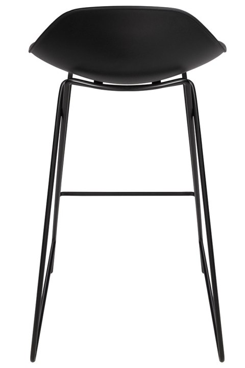 HOKER KRZESŁO BAROWE PERSY 75 King Home CZARNE SIEDZISKO TWORZYWO PP podstawa stal malowana proszkowo Z PODNÓŻKIEM HOKER KRZESŁO BAROWE PERSY 75 King Home CZARNE SIEDZISKO TWORZYWO PP podstawa stal malowana proszkowo Z PODNÓŻKIEM