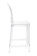 King Home Hoker Krzesło barowe VICTORIA 65 cm transparentne tworzywo szt. lekkie i wytrzymałe jednocześnie wygodne sztaplowanie King Home Hoker Krzesło barowe VICTORIA 65 cm transparentne tworzywo szt. lekkie i wytrzymałe jednocześnie wygodne sztaplowanie