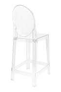 King Home Hoker Krzesło barowe VICTORIA 65 cm transparentne tworzywo szt. lekkie i wytrzymałe jednocześnie wygodne sztaplowanie King Home Hoker Krzesło barowe VICTORIA 65 cm transparentne tworzywo szt. lekkie i wytrzymałe jednocześnie wygodne sztaplowanie