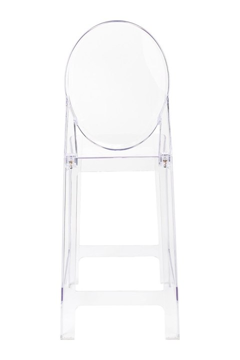 King Home Hoker Krzesło barowe VICTORIA 65 cm transparentne tworzywo szt. lekkie i wytrzymałe jednocześnie wygodne sztaplowanie King Home Hoker Krzesło barowe VICTORIA 65 cm transparentne tworzywo szt. lekkie i wytrzymałe jednocześnie wygodne sztaplowanie