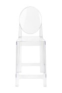 King Home Hoker Krzesło barowe VICTORIA 65 cm transparentne tworzywo szt. lekkie i wytrzymałe jednocześnie wygodne sztaplowanie King Home Hoker Krzesło barowe VICTORIA 65 cm transparentne tworzywo szt. lekkie i wytrzymałe jednocześnie wygodne sztaplowanie