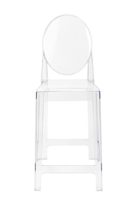 King Home Hoker Krzesło barowe VICTORIA 65 cm transparentne tworzywo szt. lekkie i wytrzymałe jednocześnie wygodne sztaplowanie King Home Hoker Krzesło barowe VICTORIA 65 cm transparentne tworzywo szt. lekkie i wytrzymałe jednocześnie wygodne sztaplowanie