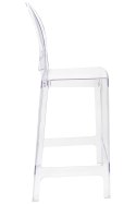 HOKER KRZESŁO BAROWE VICTORIA 75 cm King Home TRANSPARENTNE TWORZYWO Z PODNÓŻKIEM DO JADALNI SALONU KUCHNI LOKALU HOKER KRZESŁO BAROWE VICTORIA 75 cm King Home TRANSPARENTNE TWORZYWO Z PODNÓŻKIEM DO JADALNI SALONU KUCHNI LOKALU