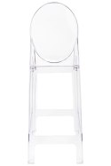 HOKER KRZESŁO BAROWE VICTORIA 75 cm King Home TRANSPARENTNE TWORZYWO Z PODNÓŻKIEM DO JADALNI SALONU KUCHNI LOKALU HOKER KRZESŁO BAROWE VICTORIA 75 cm King Home TRANSPARENTNE TWORZYWO Z PODNÓŻKIEM DO JADALNI SALONU KUCHNI LOKALU