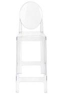 HOKER KRZESŁO BAROWE VICTORIA 75 cm King Home TRANSPARENTNE TWORZYWO Z PODNÓŻKIEM DO JADALNI SALONU KUCHNI LOKALU HOKER KRZESŁO BAROWE VICTORIA 75 cm King Home TRANSPARENTNE TWORZYWO Z PODNÓŻKIEM DO JADALNI SALONU KUCHNI LOKALU
