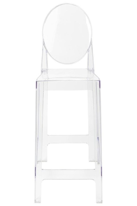 HOKER KRZESŁO BAROWE VICTORIA 75 cm King Home TRANSPARENTNE TWORZYWO Z PODNÓŻKIEM DO JADALNI SALONU KUCHNI LOKALU HOKER KRZESŁO BAROWE VICTORIA 75 cm King Home TRANSPARENTNE TWORZYWO Z PODNÓŻKIEM DO JADALNI SALONU KUCHNI LOKALU