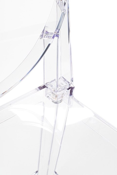HOKER KRZESŁO BAROWE VICTORIA 75 cm King Home TRANSPARENTNE TWORZYWO Z PODNÓŻKIEM DO JADALNI SALONU KUCHNI LOKALU HOKER KRZESŁO BAROWE VICTORIA 75 cm King Home TRANSPARENTNE TWORZYWO Z PODNÓŻKIEM DO JADALNI SALONU KUCHNI LOKALU