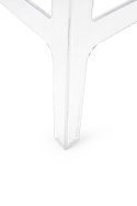 HOKER KRZESŁO BAROWE VICTORIA 75 cm King Home TRANSPARENTNE TWORZYWO Z PODNÓŻKIEM DO JADALNI SALONU KUCHNI LOKALU HOKER KRZESŁO BAROWE VICTORIA 75 cm King Home TRANSPARENTNE TWORZYWO Z PODNÓŻKIEM DO JADALNI SALONU KUCHNI LOKALU