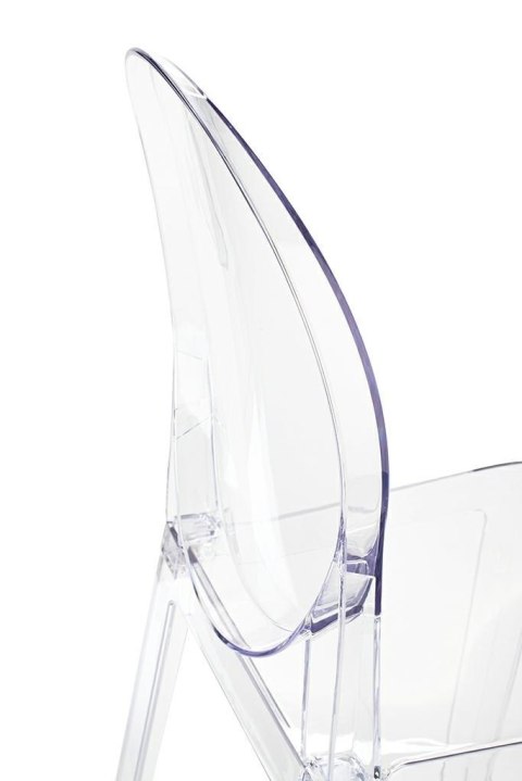 HOKER KRZESŁO BAROWE VICTORIA 75 cm King Home TRANSPARENTNE TWORZYWO Z PODNÓŻKIEM DO JADALNI SALONU KUCHNI LOKALU HOKER KRZESŁO BAROWE VICTORIA 75 cm King Home TRANSPARENTNE TWORZYWO Z PODNÓŻKIEM DO JADALNI SALONU KUCHNI LOKALU