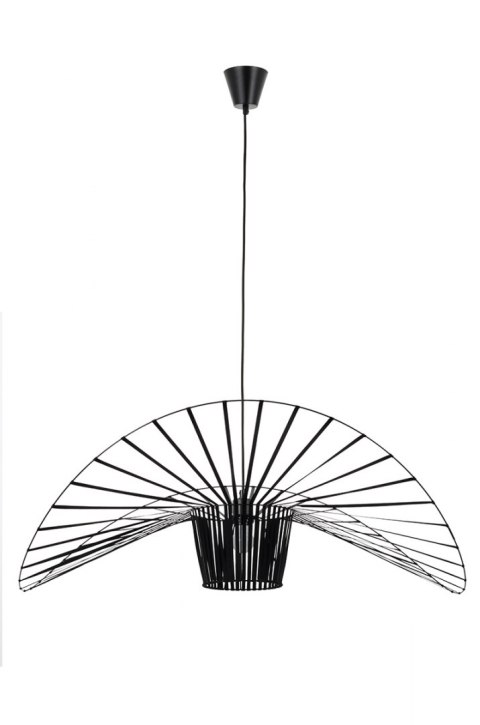 LAMPA WISZĄCA CAPELLO FI 120 CZARNA King Home TWORZYWO lekka i nowoczesna W KSZTAŁCIE KAPELUSZA LAMPA WISZĄCA CAPELLO FI 120 CZARNA King Home TWORZYWO lekka i nowoczesna W KSZTAŁCIE KAPELUSZA