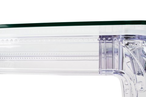 King Home Stół KING 240 prostokątny transparentny - poliwęglan, szkło hartowane 240x100 do jadalni restauracji hartowane King Home Stół KING 240 prostokątny transparentny - poliwęglan, szkło hartowane 240x100 do jadalni restauracji hartowane