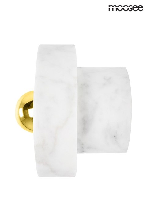 LAMPA ścienna KINKIET ARCO BIAŁY marmur E27 elegancka i nowoczesna Moosee MOOSEE LAMPA ścienna KINKIET ARCO BIAŁY marmur E27 elegancka i nowoczesna Moosee MOOSEE