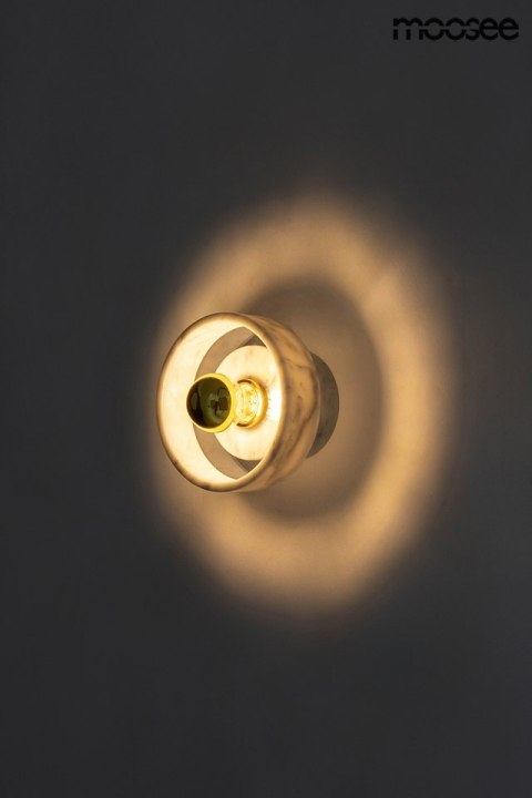 LAMPA ścienna KINKIET ARCO BIAŁY marmur E27 elegancka i nowoczesna Moosee MOOSEE LAMPA ścienna KINKIET ARCO BIAŁY marmur E27 elegancka i nowoczesna Moosee MOOSEE