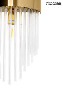 LAMPA ŚCIENNA KINKIET FLORENS S metal ZŁOTY klosze SZKŁO KRYSZTAŁOWE transparentny 2 x E14 Moosee MOOSEE LAMPA ŚCIENNA KINKIET FLORENS S metal ZŁOTY klosze SZKŁO KRYSZTAŁOWE transparentny 2 x E14 Moosee MOOSEE
