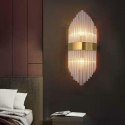 LAMPA ŚCIENNA KINKIET FLORENS S metal ZŁOTY klosze SZKŁO KRYSZTAŁOWE transparentny 2 x E14 Moosee MOOSEE LAMPA ŚCIENNA KINKIET FLORENS S metal ZŁOTY klosze SZKŁO KRYSZTAŁOWE transparentny 2 x E14 Moosee MOOSEE
