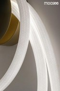 Moosee MOOSEE Kinkiet lampa ścienna LED SERPIENTE złota metal elastyczny wąż biały Moosee MOOSEE Kinkiet lampa ścienna LED SERPIENTE złota metal elastyczny wąż biały