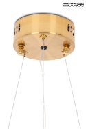 Moosee MOOSEE lampa wisząca LED ALLISIA 60 złota metal szkło kryształowe transparentny Moosee MOOSEE lampa wisząca LED ALLISIA 60 złota metal szkło kryształowe transparentny