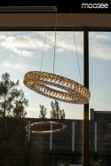 Moosee MOOSEE lampa wisząca LED ALLISIA 60 złota metal szkło kryształowe transparentny Moosee MOOSEE lampa wisząca LED ALLISIA 60 złota metal szkło kryształowe transparentny
