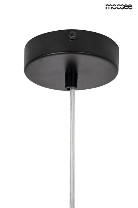 LAMPA wisząca ALURE 120 Moosee MOOSEE CZARNA obręcz klosze PRZEZROCZYSTE 15xG9 LAMPA wisząca ALURE 120 Moosee MOOSEE CZARNA obręcz klosze PRZEZROCZYSTE 15xG9