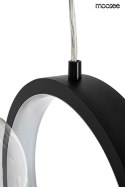 LAMPA WISZĄCA ALURE LINE 120 LED + 10xG9 Moosee MOOSEE CZARNA METAL KLOSZE PRZEZROCZYSTE LAMPA WISZĄCA ALURE LINE 120 LED + 10xG9 Moosee MOOSEE CZARNA METAL KLOSZE PRZEZROCZYSTE