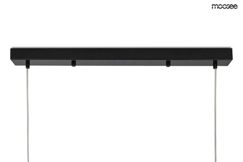 LAMPA WISZĄCA ALURE LINE 120 LED + 10xG9 Moosee MOOSEE CZARNA METAL KLOSZE PRZEZROCZYSTE LAMPA WISZĄCA ALURE LINE 120 LED + 10xG9 Moosee MOOSEE CZARNA METAL KLOSZE PRZEZROCZYSTE
