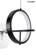 LAMPA wisząca ALURE LINE 90 Moosee MOOSEE CZARNA metalowa klosze PRZEZROCZYSTE 7xG9 + LED LAMPA wisząca ALURE LINE 90 Moosee MOOSEE CZARNA metalowa klosze PRZEZROCZYSTE 7xG9 + LED