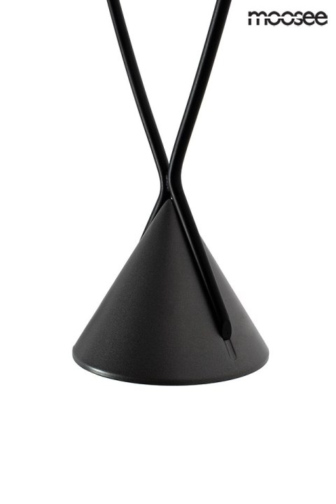 Moosee MOOSEE lampa wisząca sufitowa LED ATLAS 3 czarna aluminium metal podłużna podsufitka Moosee MOOSEE lampa wisząca sufitowa LED ATLAS 3 czarna aluminium metal podłużna podsufitka