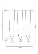 Moosee MOOSEE lampa wisząca sufitowa LED ATLAS 3 czarna aluminium metal podłużna podsufitka Moosee MOOSEE lampa wisząca sufitowa LED ATLAS 3 czarna aluminium metal podłużna podsufitka