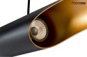 LAMPA WISZĄCA CONTEO CZARNA formowane ALUMINIUM wewnętrzna strona klosza ZŁOTA 2xE27 Moosee MOOSEE LAMPA WISZĄCA CONTEO CZARNA formowane ALUMINIUM wewnętrzna strona klosza ZŁOTA 2xE27 Moosee MOOSEE