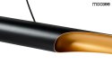 LAMPA WISZĄCA CONTEO CZARNA formowane ALUMINIUM wewnętrzna strona klosza ZŁOTA 2xE27 Moosee MOOSEE LAMPA WISZĄCA CONTEO CZARNA formowane ALUMINIUM wewnętrzna strona klosza ZŁOTA 2xE27 Moosee MOOSEE